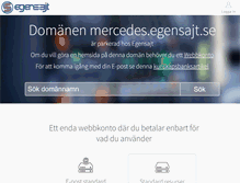 Tablet Screenshot of mercedes.egensajt.se