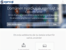 Tablet Screenshot of njordkajak.egensajt.se